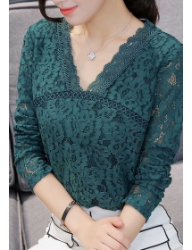 blouse brukat korea T3987