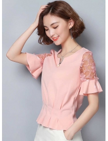 blouse korea T4056