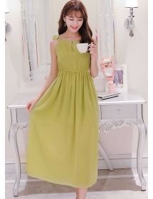 long dress chiffon D4581