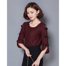 blouse brukat T4299