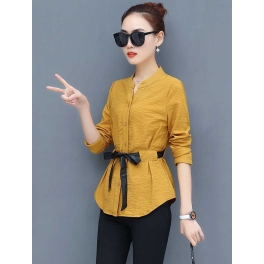 kemeja wanita korea T4333