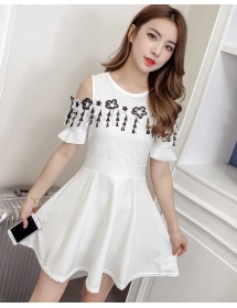 dress wanita import D4925