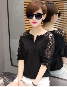 blouse korea T4472