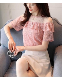 blouse brukat korea T4527