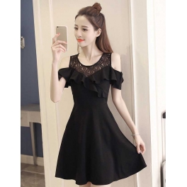 dress wanita import D5118