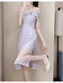 dress pesta korea D5145