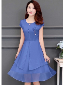 dress chiffon D5192