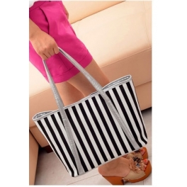 tas wanita import motif salur Bag472