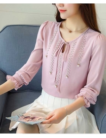 blouse korea T4822