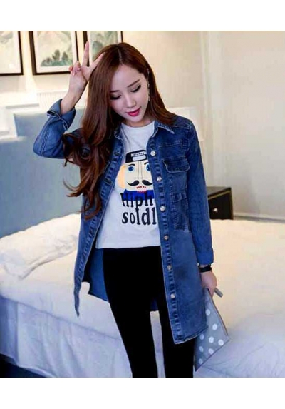 jaket denim import T4844