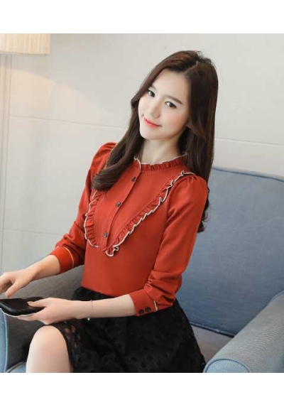blouse korea T4875