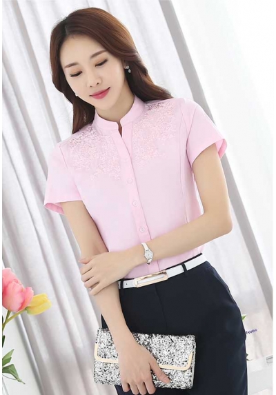 kemeja lengan pendek T4905