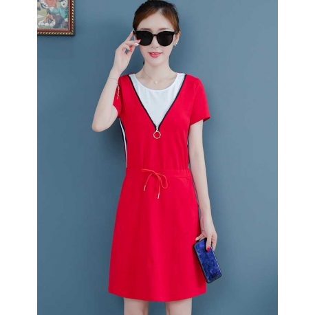 dress wanita import d5374
