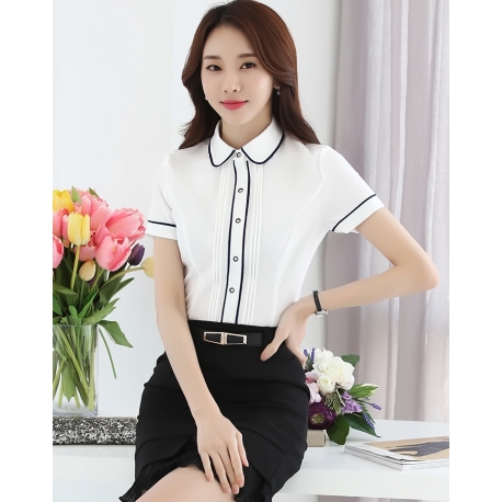 kemeja lengan pendek T4940