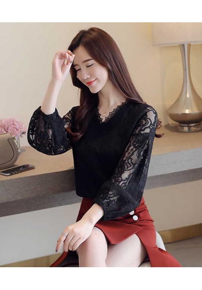 blouse brukat korea T4972