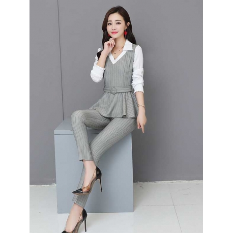 setelan wanita korea D5467