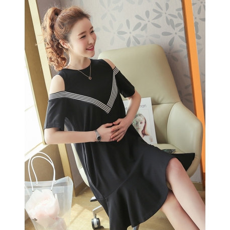 dress wanita import d5494