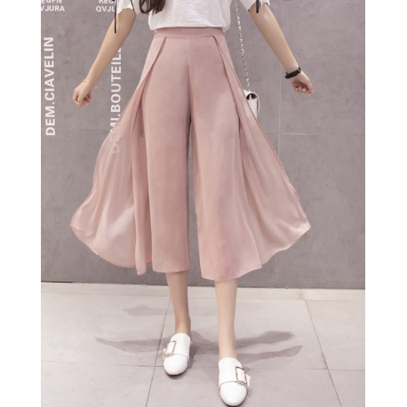 celana chiffon import T5087