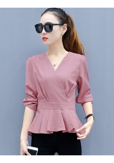 blouse  wanita korea T5137