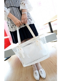 tas wanita import polkadot Bag523