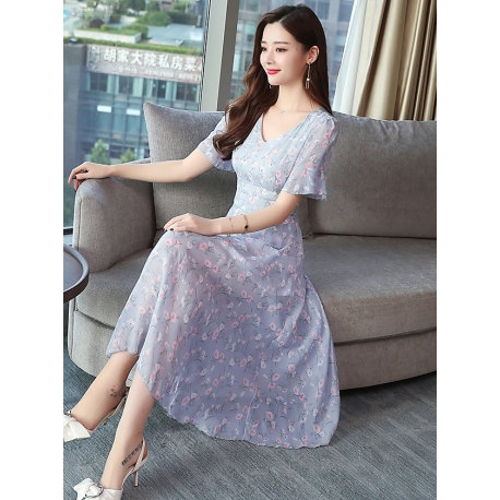 midi dress import D5603