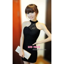 dress pesta korea D950