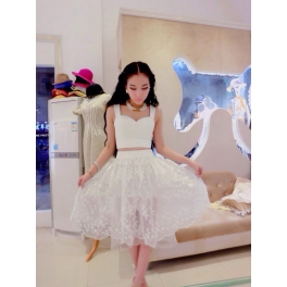 setelan dress wanita import D962