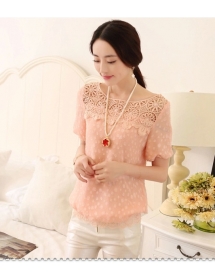blouse renda korea T1210