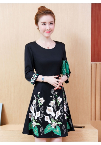 dress korea D5676