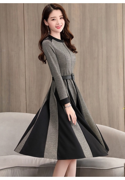 midi dress korea D5680