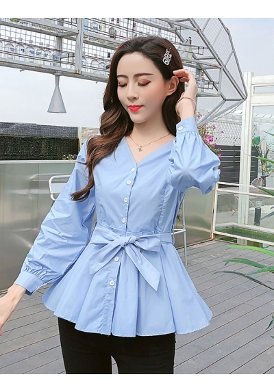 blouse wanita korea T5342