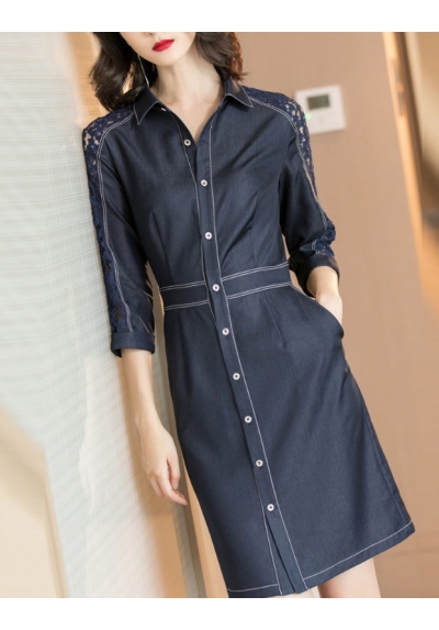 dress denim import D5690