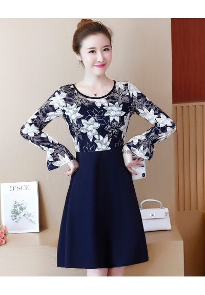 dress wanita import D5716