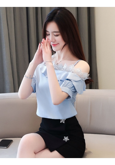 blouse wanita korea T5371