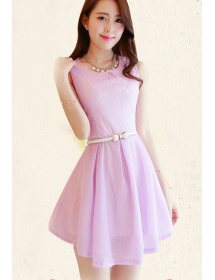 dress wanita korea D988