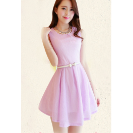 dress wanita korea D988
