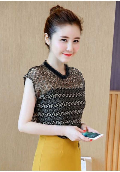 blouse brukat import T5381