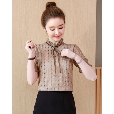 blouse brukat korea T5395