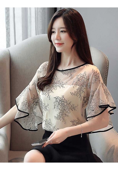 blouse  wanita korea T5409