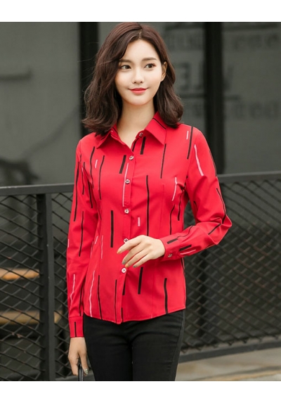 kemeja wanita  korea T5421