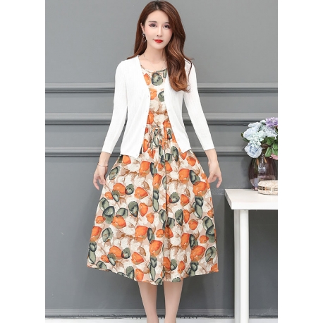 dress wanita korea D5786