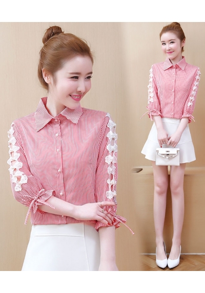 kemeja wanita  korea T5460