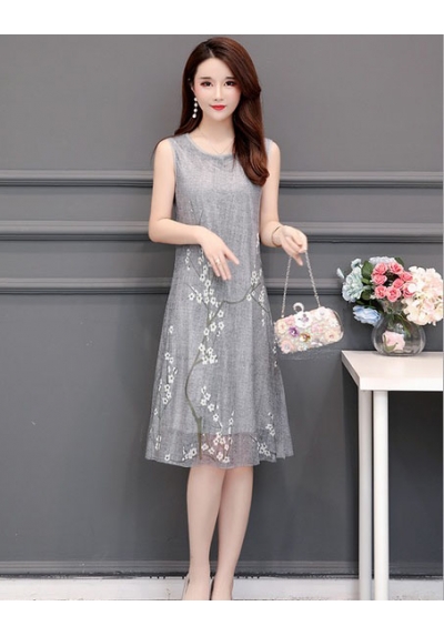 dress wanita import D5817