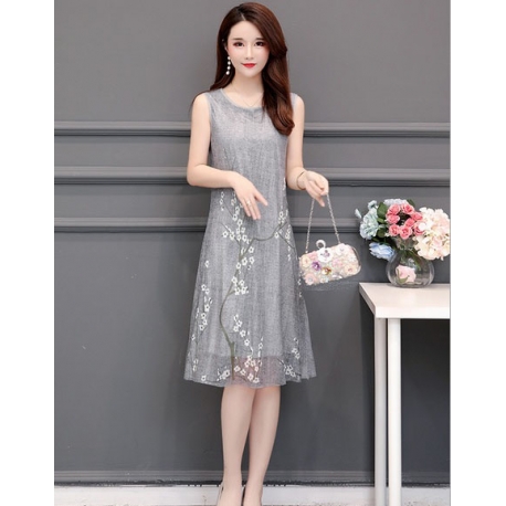 dress wanita import D5817