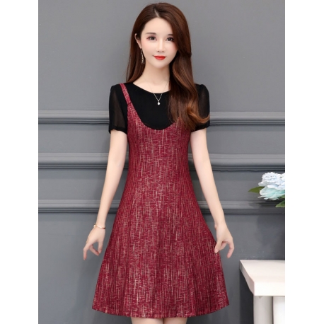dress wanita import D5826