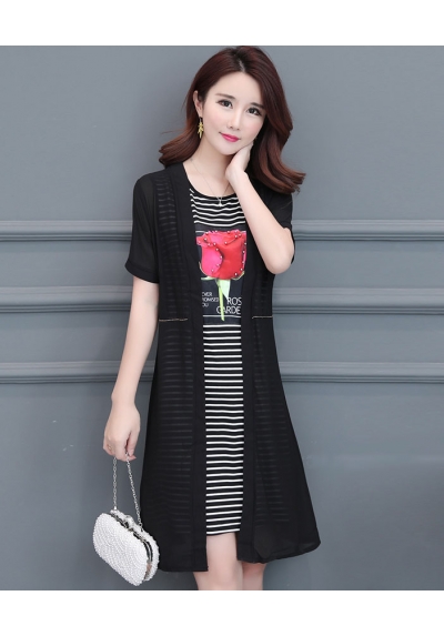 dress wanita import D5831