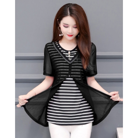 blouse  wanita korea T5493