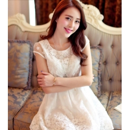 dress wanita MODEL korea D1022