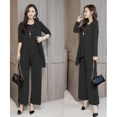 setelan wanita korea D5584