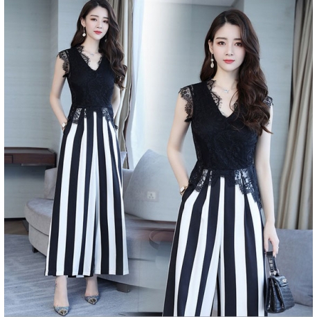 jumpsuit wanita korea D5456
